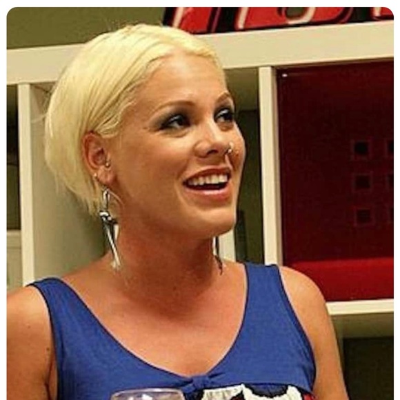 🔥SALE set (2) sterling silver stainless steel diamond CZ nose studs piercing - Picture 12 of 15